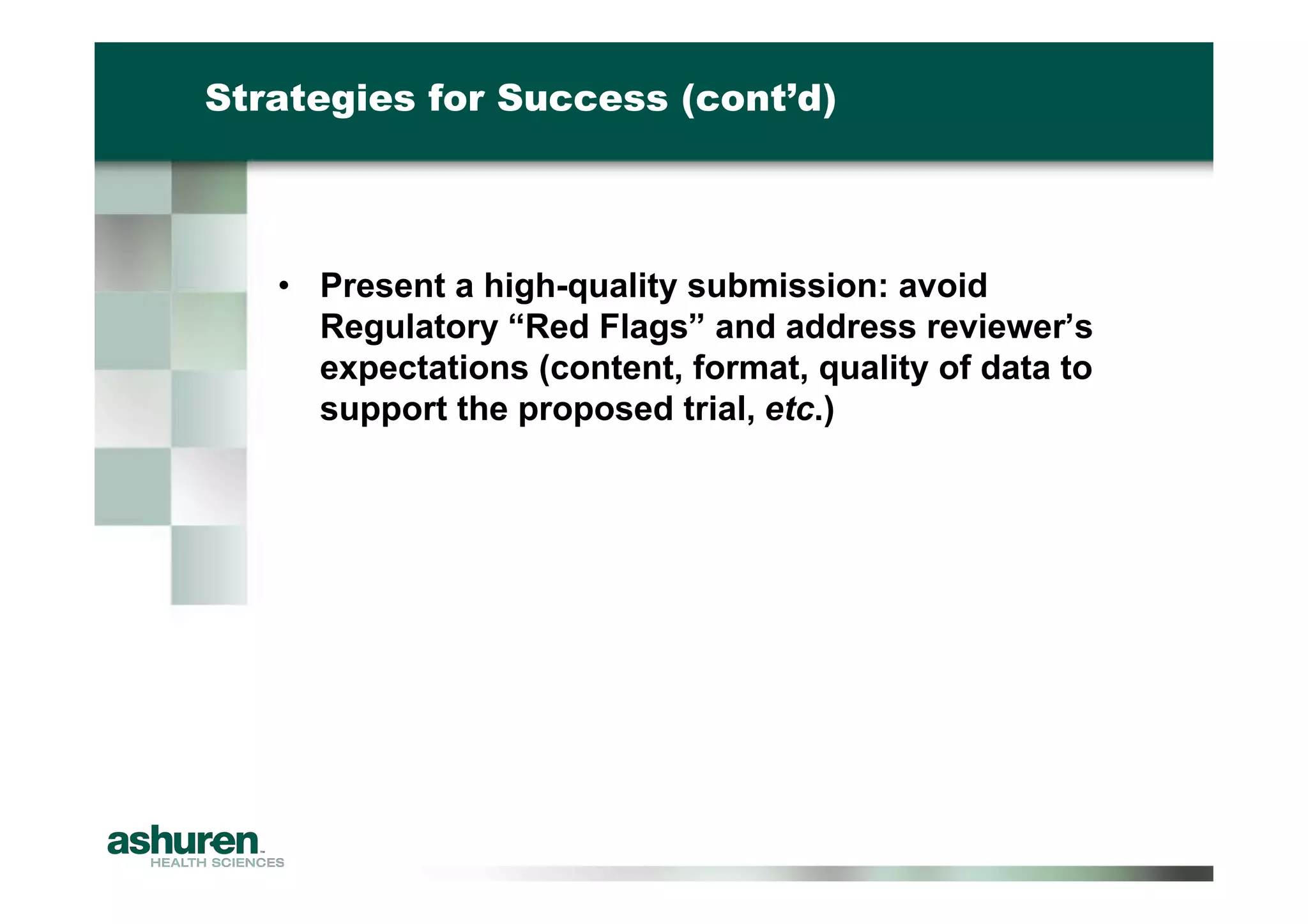 Preclinical Development Planning for Emerging Pharma and Biotech Firms