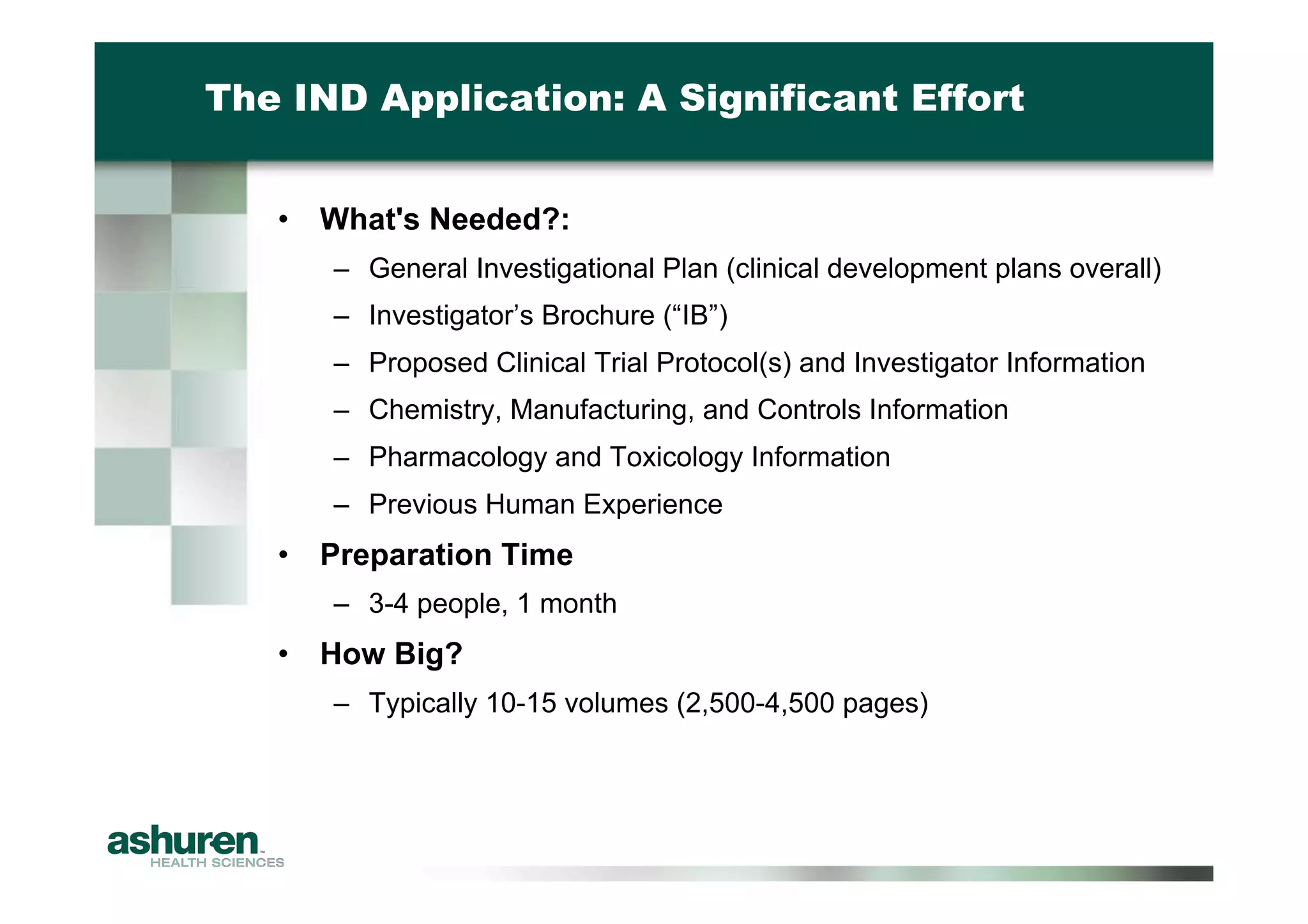 Preclinical Development Planning for Emerging Pharma and Biotech Firms