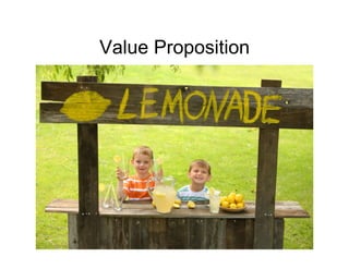 Value Proposition
 