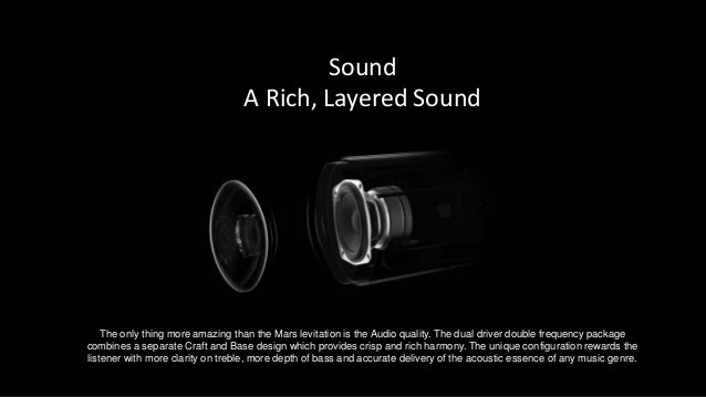 crazybaby mars levitating speaker