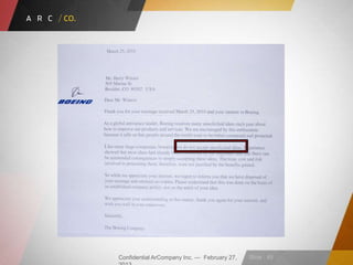 Confidential ArCompany Inc. — February 27, Slide · 45
 