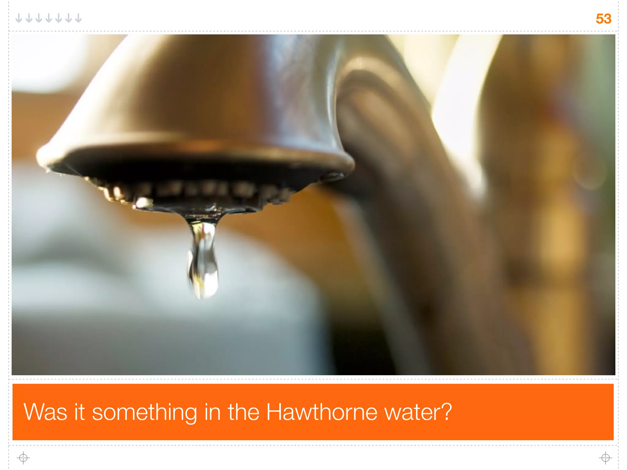 53




Was it something in the Hawthorne water?
 