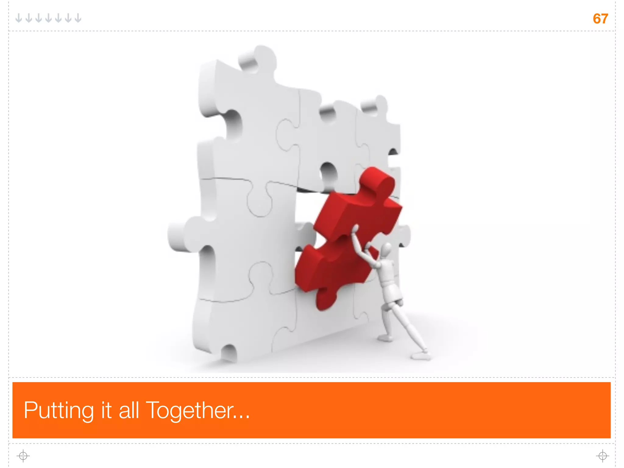 67




Putting it all Together...
 