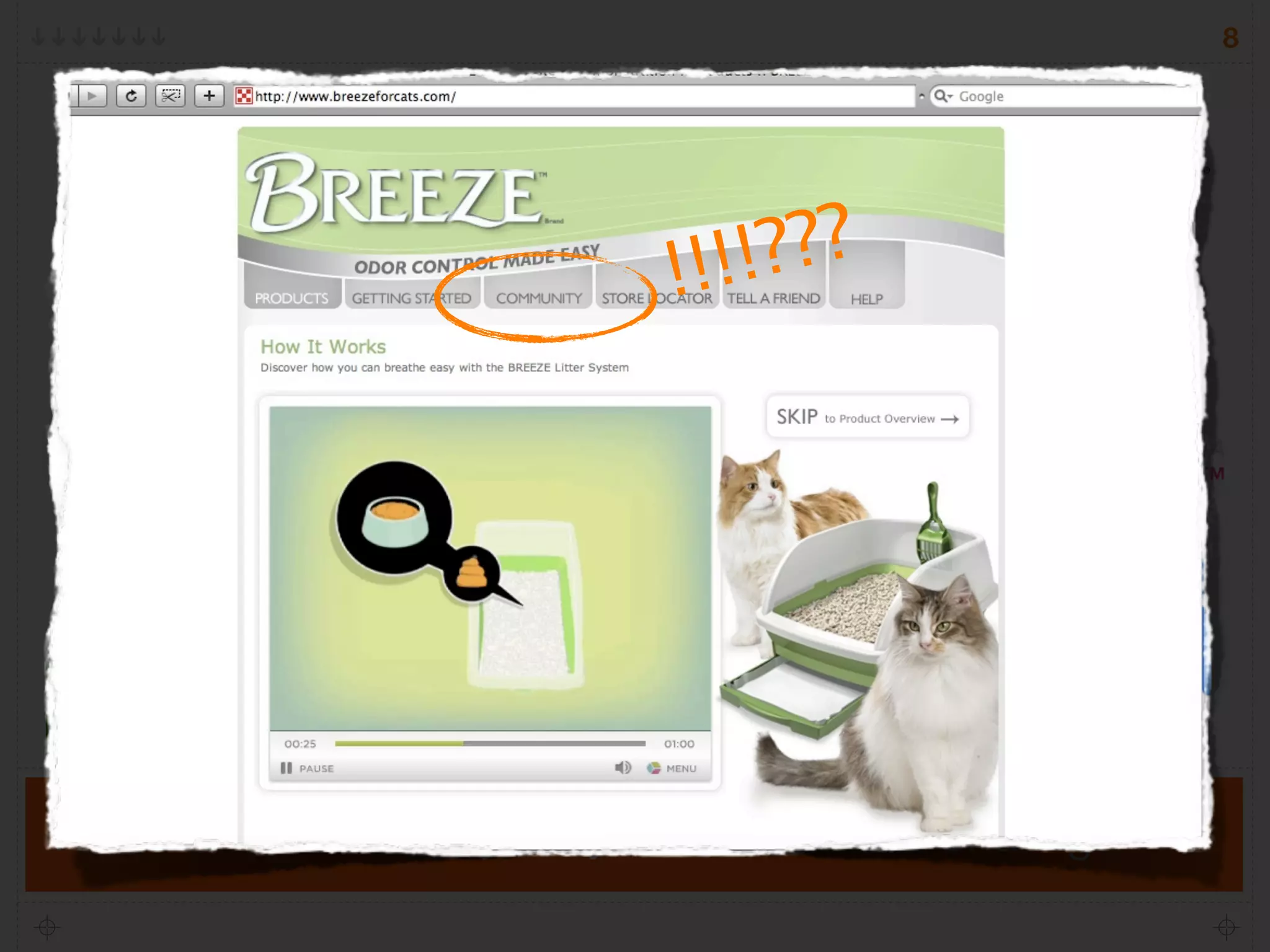 8




                             !!! !???




Web 2.0 / The Participatory Web / Content Sharing
 