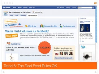 22




Trend 6: The Deal Feed Rules OK
 