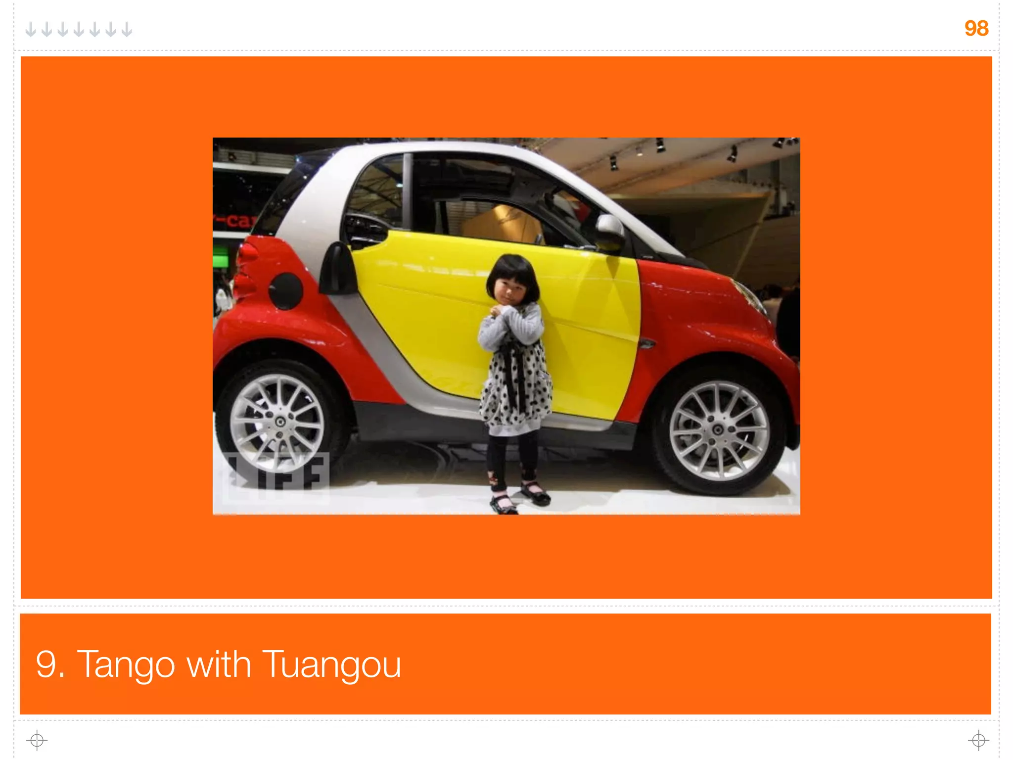 9. Tango with Tuangou
98
 