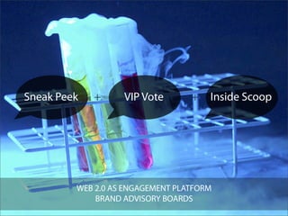 Web 2.0 & Brand Advocacy
