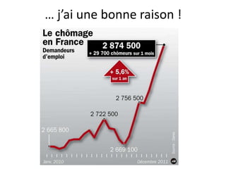 … j’ai une bonne raison !
 