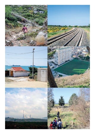 115
1
GR®2013
Le territoire de Marseille-Provence 2013 est un mélange singulier:
on ne cesse d’y naviguer entre des espaces naturels et des espaces
urbains ou industriels. D’est en ouest, cette union entre nature
et industrie prend des formes diverses: l’espace «naturellement
artificiel» de la Camargue, le «littoral industriel» de l’étang
de Berre, la colline au train de la Côte Bleue, une ville millionnaire
comprenant un parc national naturel, les zones périurbaines
qui entourent Marseille et Aix-en-Provence. Cette interaction
permanente est riche d’enjeux de société brûlants, mais aussi
de potentialités esthétiques contemporaines. Surtout, elle plonge,
et nous avec, au cœur des interrogations de l’espace méditerranéen
d’aujourd’hui — entre terre et mer, entre ville et nature.
Créer un Gr de toute pièce, d’un genre nouveau, circulant
dans le périurbain, proposant de lier entre eux tous les paysages
de Marseille Provence, voilà le défi que le collectif des artistes
marcheurs avec Marseille-Provence 2013 et la Fédération Française
de la Randonnée Pédestre (ffrp) ont relevé.
> À partir de mars
soutient ce projet
Parcours du GR®2013
 