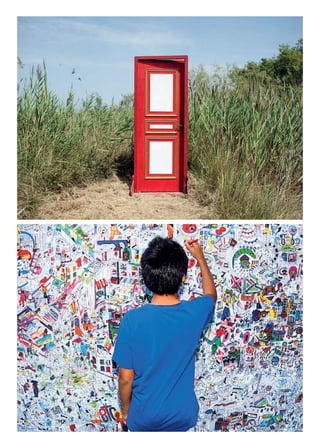 199
2Chemins de traverse
FESTIVAL MIMI
Lové dans le cadre idyllique de l’hôpital Caroline sur les îles du
Frioul, le festival-atelier Mimi (Mouvement international pour les
musiques innovantes) est l’un des rendez-vous français des musiques
contemporaines et innovatrices. Cet événement singulier, internatio-
nal et défricheur prend une dimension particulière en 2013 et invite
public et artistes du monde entier dans ce cadre enchanteur, propice
à la rencontre. Un événement coproduit par Marseille-Provence 2013
AIRES LIBRES
Manifestations en pleine herbe, les Aires Libres proposent des
concerts gratuits de musiques électroniques, des performances et
installations artistiques, des activités ludiques pour les enfants.
Installées pour deux journées au sein du Parc Borély, les Aires Libres
2013 créent l’événement et réunissent les conditions idéales pour un
week-end sonore et familial entre ville et mer..
Un événement coproduit par Marseille-Provence 2013
LA NUIT PASTRÉ
La Nuit Pastré, qui clôture Les Musiques 2013, festival éclaté,
se déroule dans le cadre magnifique de la Campagne Pastré à
Marseille avec des musiciens classiques et contemporains, des
improvisateurs, des chorégraphes, danseurs, circassiens, conteurs,
des installations sonores et plastiques, des déambulations. Dispersés
dans l’ensemble du parc, ils proposent un parcours de création
et de musique le temps d’une nuit exceptionnelle.
Coproduction: Gmem — Centre National de Création Musicale/Marseille, Lieux Publics, Festival
de Marseille — F/D/Am/M*, E1: 1 et Marseille-Provence 2013
FESTIVAL DE MARTIGUES
Dans le cadre de l’année capitale et de la saison croisée France-
Afrique du Sud, cinquante ans presque jour pour jour après la
prise de parole historique de Miriam Makeba à l’Onu, le festival de
Martigues propose un week-end intégralement dédié à l’Afrique du
Sud. Grandes voix, musiciens, Djs et danseurs partageront l’affiche
pour ce focus exceptionnel au cœur de la cité martégale.
Un événement coproduit par Marseille-Provence 2013.
Marseille
Îles du Frioul
5 au 7 juillet
Marseille
Parc Borély
1er & 2 juin
Marseille
Campagne Pastré
12 juillet
Martigues
22 au 30 juillet
1. Envies Rhônements,
Tricyclique Dol, un parcours
visuel et sonore en pleine
nature
2. Festival Aires Libres
	 1
	 2
 