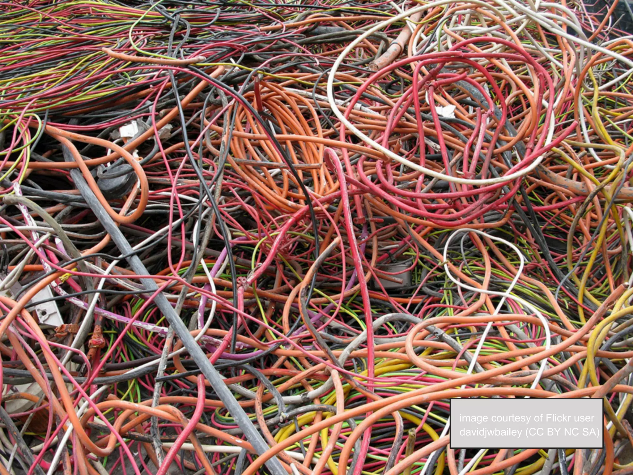 image courtesy of Flickr user
davidjwbailey (CC BY NC SA)
 