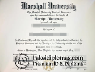 Marshall University degree