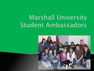 Marshall University Student Ambassadors 