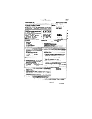 IN RE MARSHALL   4547
 