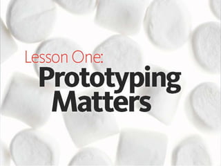 Marshmallow challenge web
