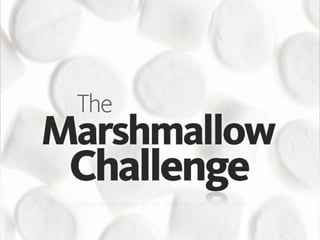 Marshmallow challenge web