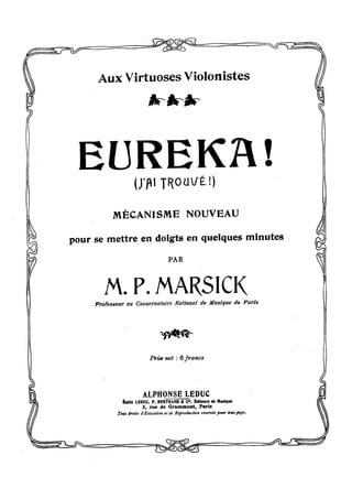 Marsick eureka