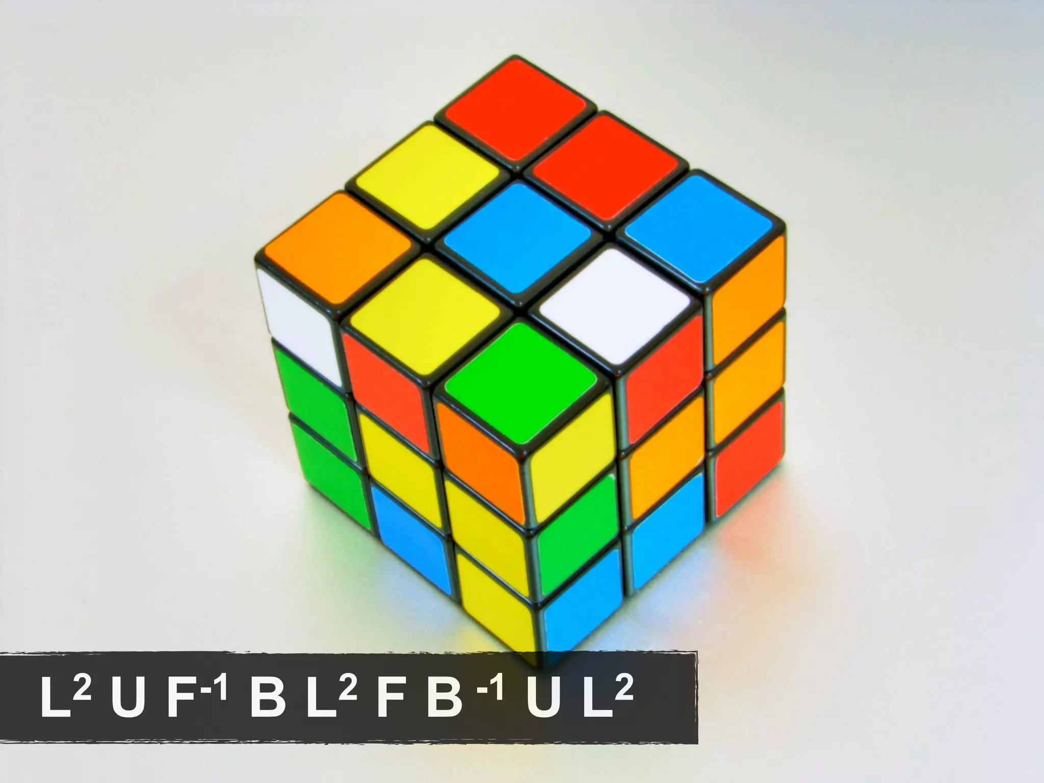 L2   U   F-1   B   L2   F   B -1   U   L2
 