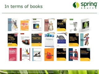In terms of books




Copyright 2010 SpringSource. Copying, publishing or distributing without express written permission is prohibited.   10
 