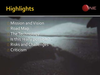 Mars One | PPT