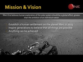 Mars One | PPT