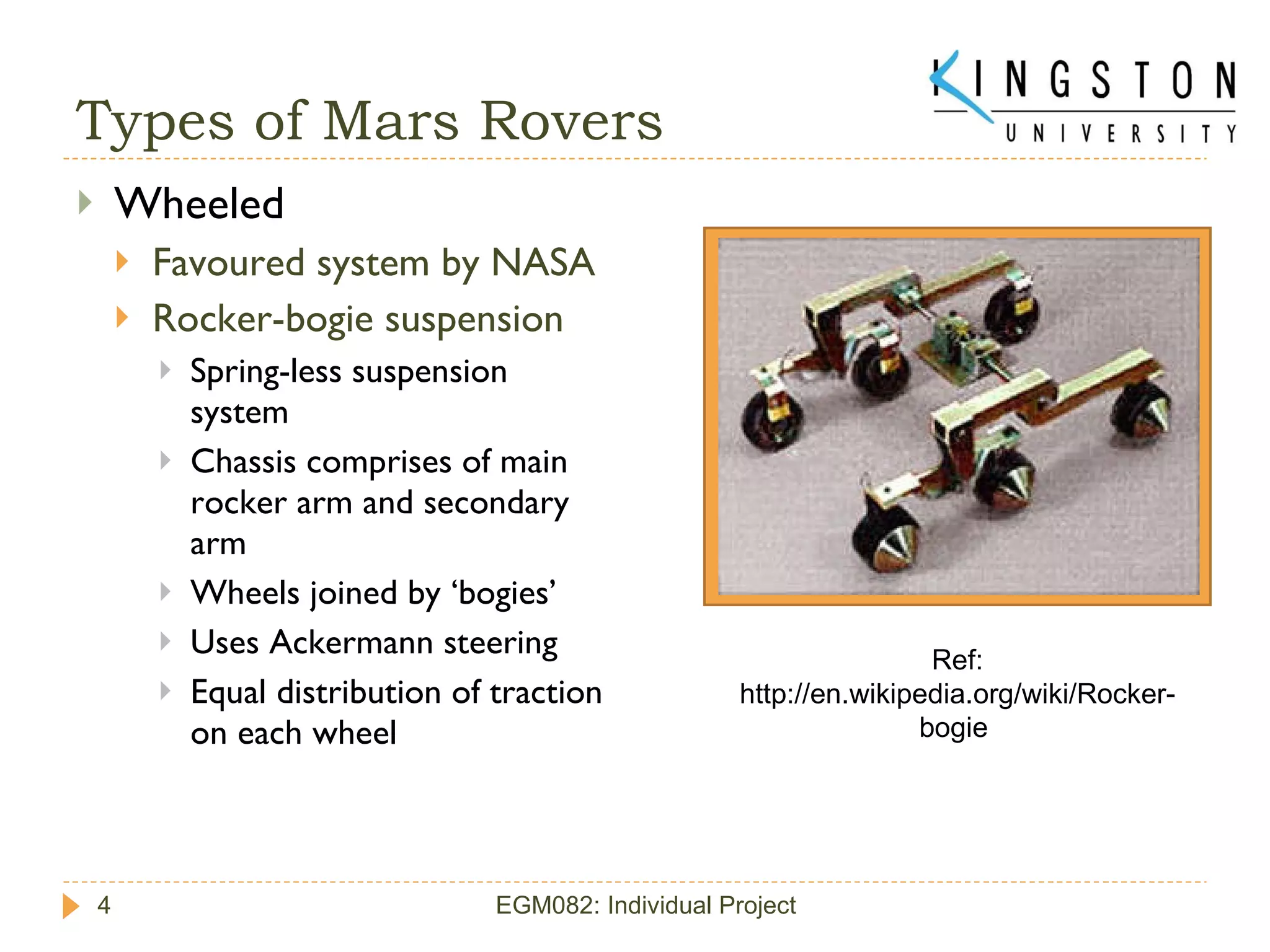 Mars Rover Presentation | PPT