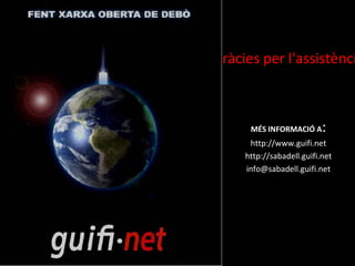 Cable fins l’ordinador Configurar l’antena Copiar fitxer configuració de la web 