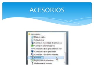 ACESORIOS
 