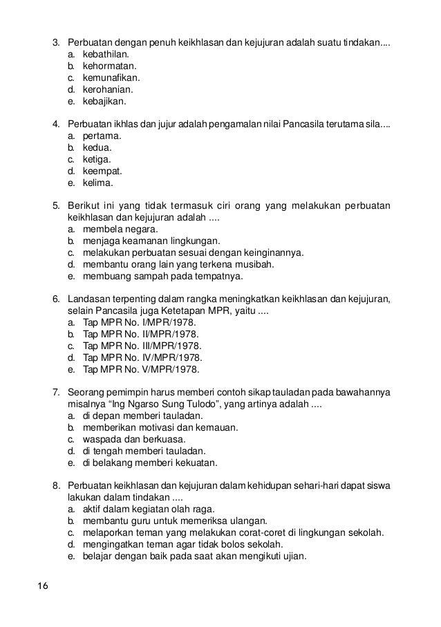 Martabat dan harga diri pkn