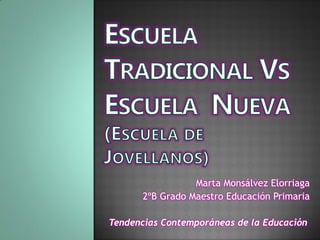 Marta Monsálvez Elorriaga
       2ºB Grado Maestro Educación Primaria

Tendencias Contemporáneas de la Educación
 