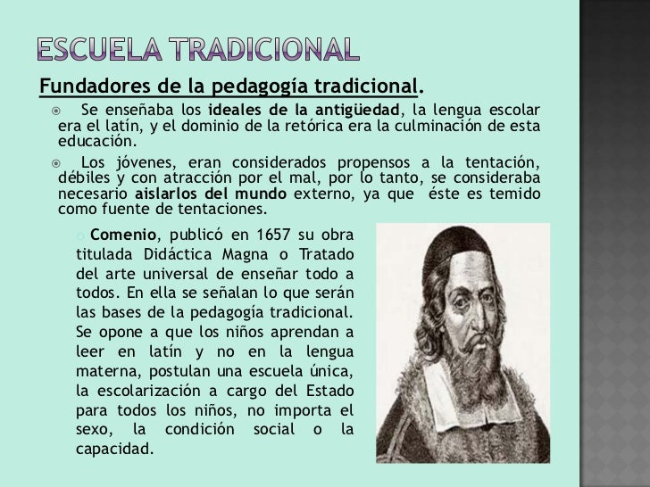 Fundadores De La Escuela Tradicional - Image to u