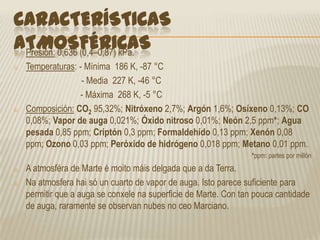 ... é o planeta interior máis afastado do Sol. 