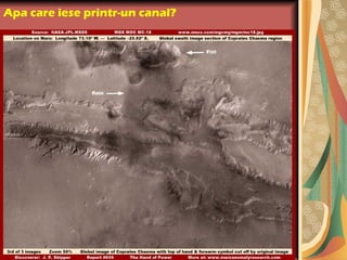 Apa care iese printr-un canal?
 