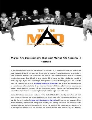 Download Martial Arts Development The Finest Martial Arts Academy In Australia