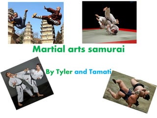 Martial arts samurai
By Tyler and Tamati
 