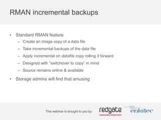 Reducing Downtime Using Incremental Backups X-Platform TTS | PDF