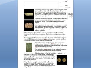 Short writing exercises 