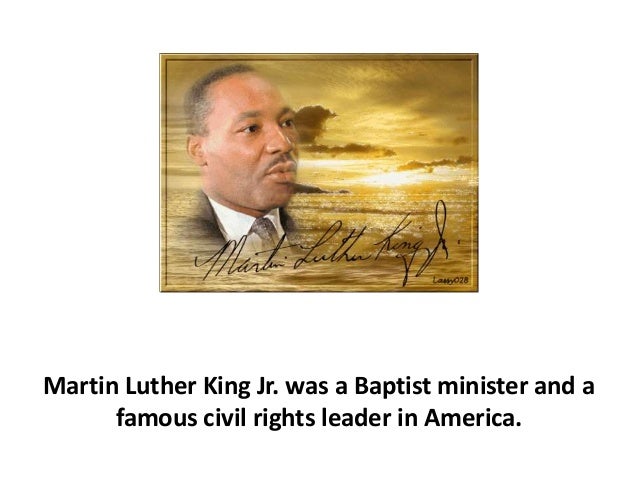 Martin Luther King Jr.