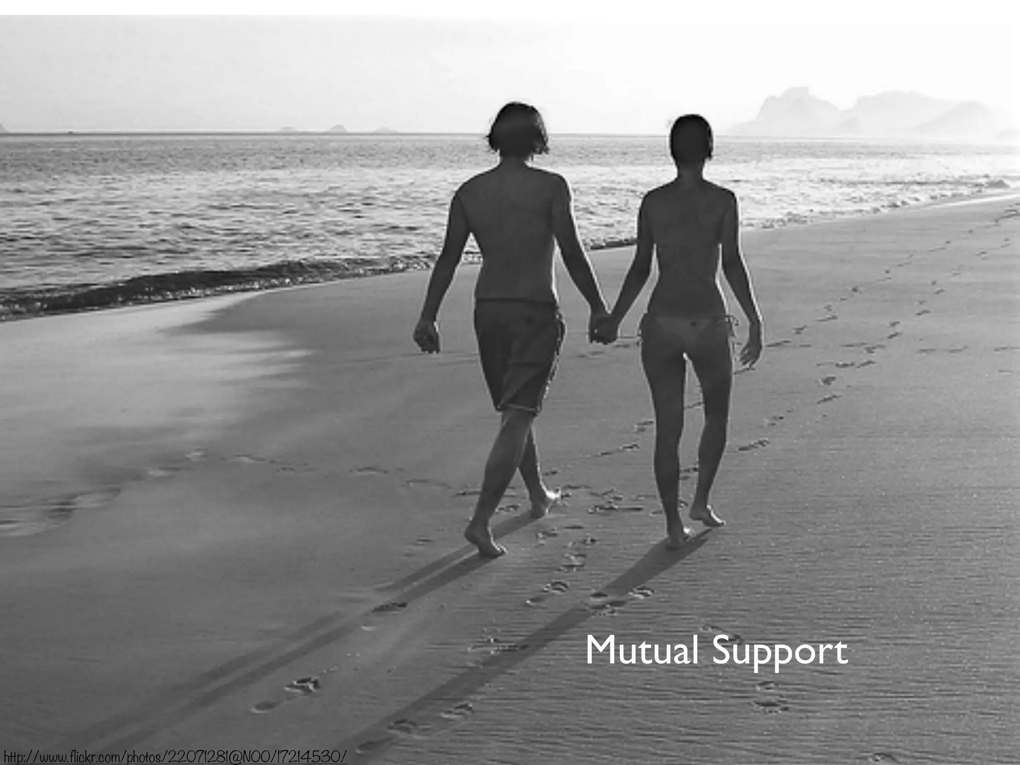 Mutual Support
http://www.flickr.com/photos/22071281@N00/17214530/