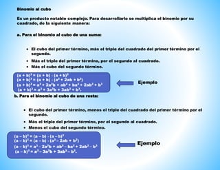 Expresiones algebraicas 