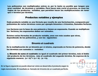 Expresiones algebraicas 