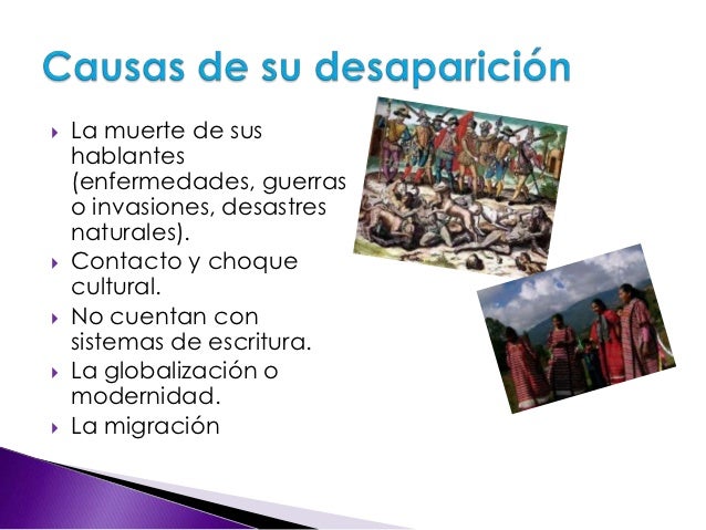 Desaparicion de Lenguas Indigenas