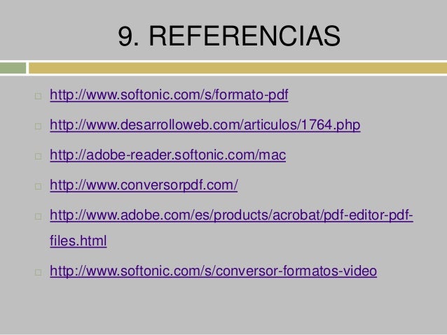 Conversores de formato