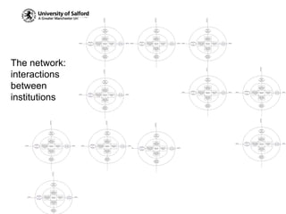 The network: interactions between institutions