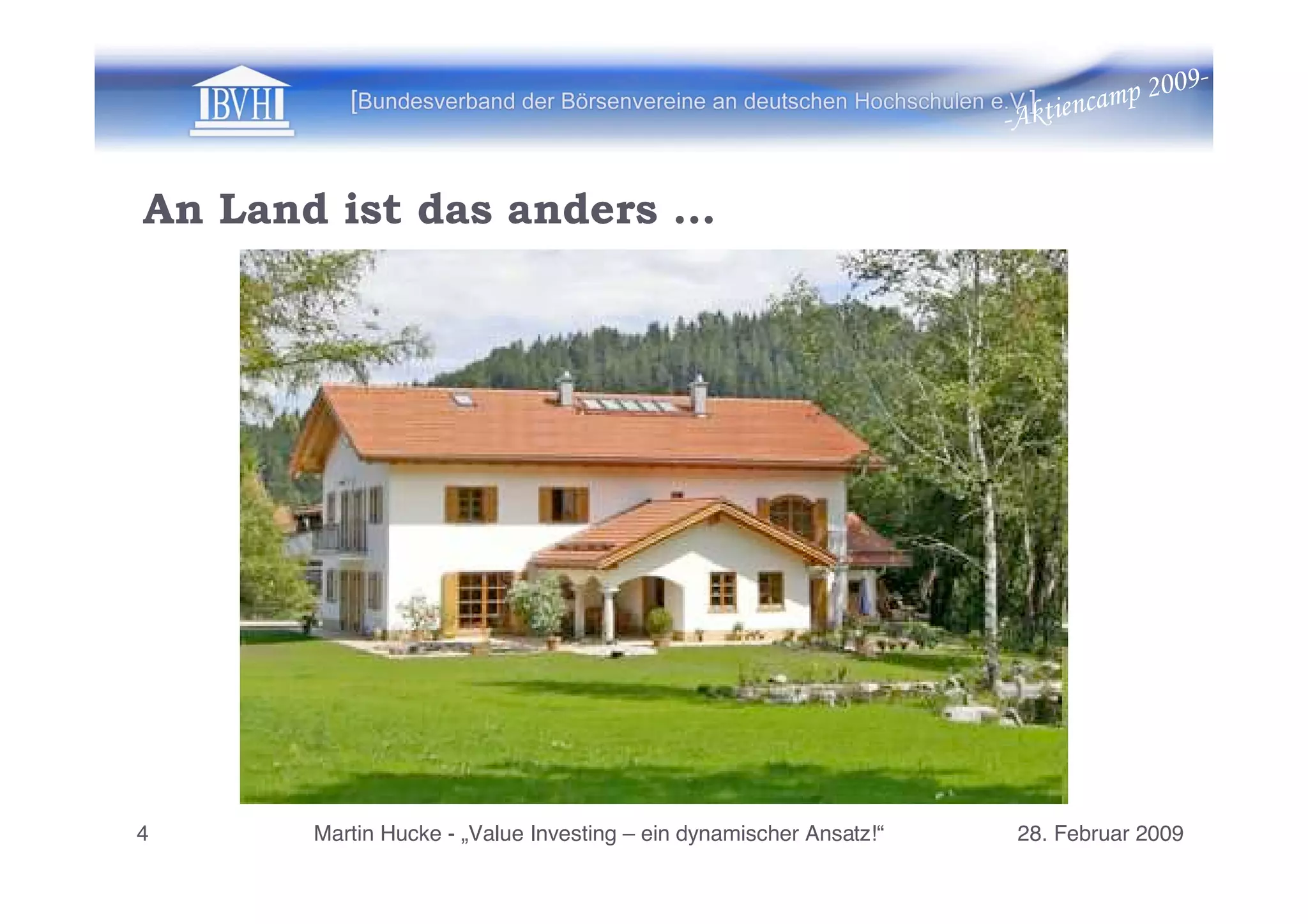 Martin Hucke Value Investing 2. Aktiencamp