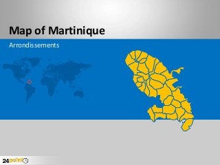 Map of Martinique
Arrondissements
 