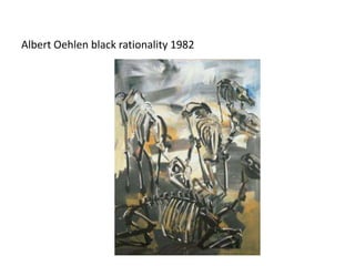 Albert Oehlen black rationality 1982