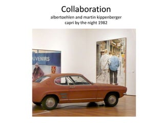 Collaborationalbertoehlen and martin kippenbergercapri by the night 1982