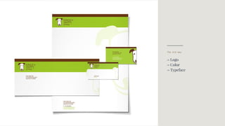 → Logo
→ Color
→ Typeface
The old way
 