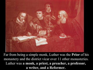 He was one of most
courageous and
influential people in
all of history.
The Lutheran Faith
was not only adopted
in Norther...